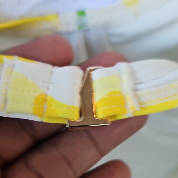 Vibrant Lemon Print One-Piece Swimsuit - Picture 6 of 7